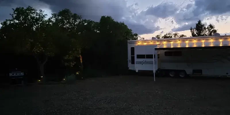 trailer and grill